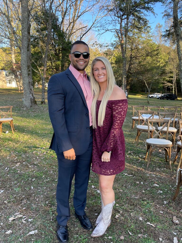 Went to Mentone Alabama to Celebrate the Patton's tie the knot.