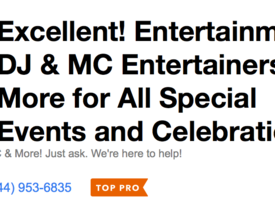 Excellent! Entertainment DJ/MC - DJ - Orlando, FL - Hero Gallery 1