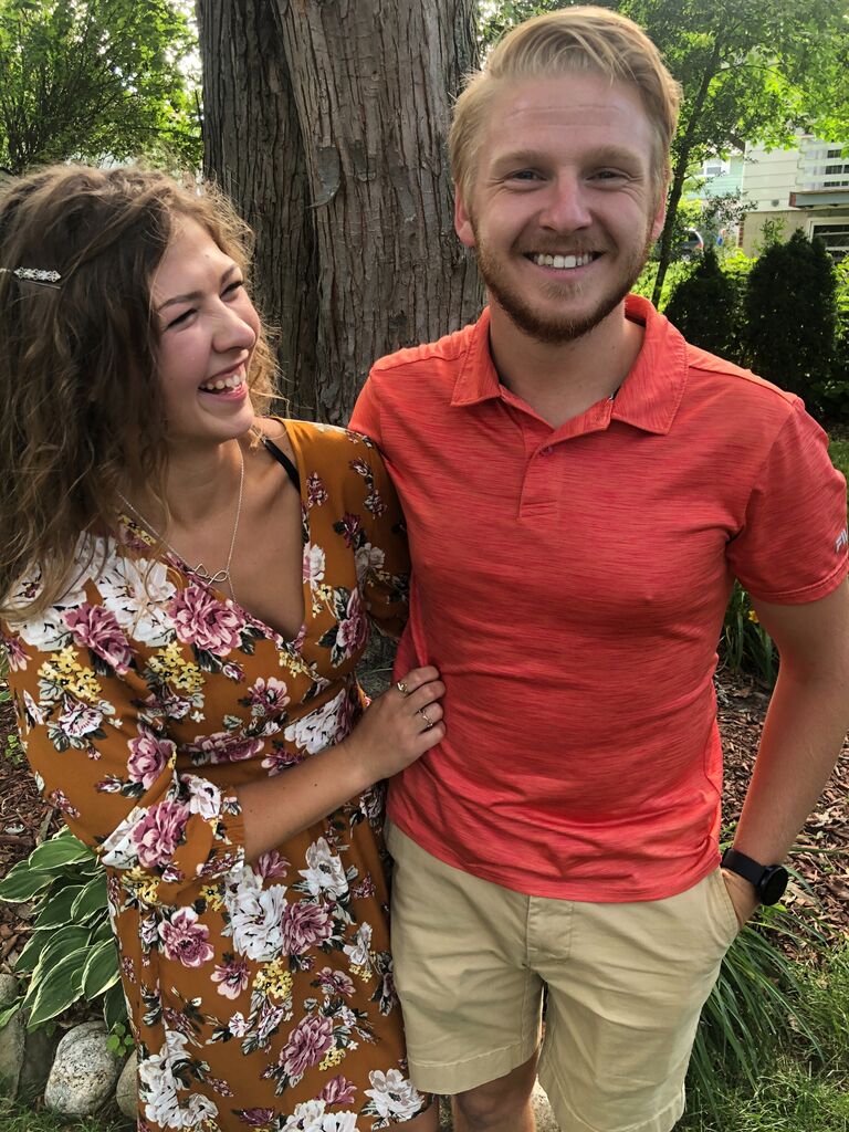 In July of 2020, Brandon and Caitlin officially moved in together when Brandon purchased his first home in West Bend, Wisconsin. 