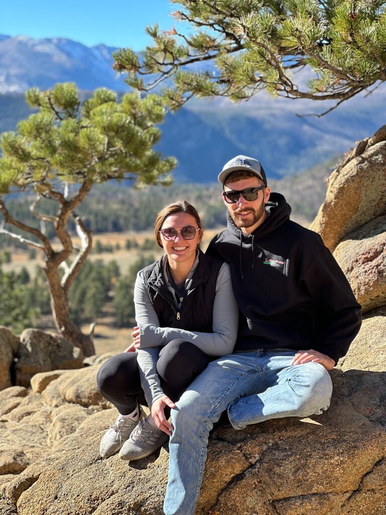 Packed our bags for wedding number ?? of 2022 I lost count. Celebrating Katelyn & Tom in Colorado!