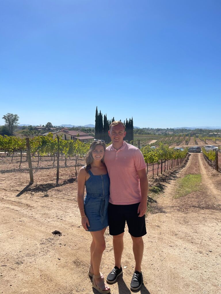 First official "long distance trip" - Julia went back to California, where she got to meet Grant & Tiffany for the first time.
