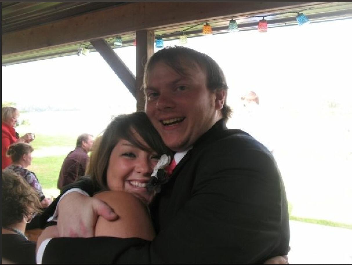 Bill's sister's wedding, the last time we saw each other before we reunited in Colorado!