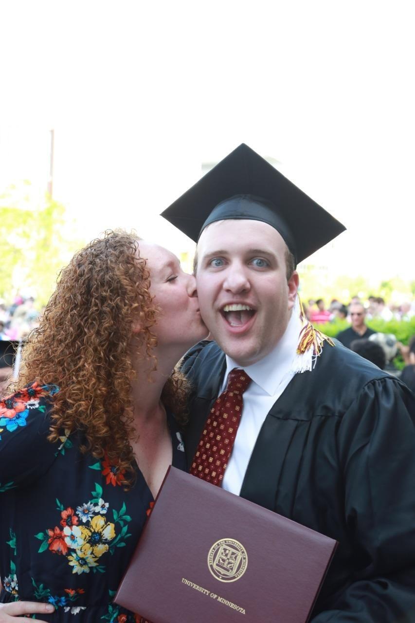 Luke's Graduation from UofM. 