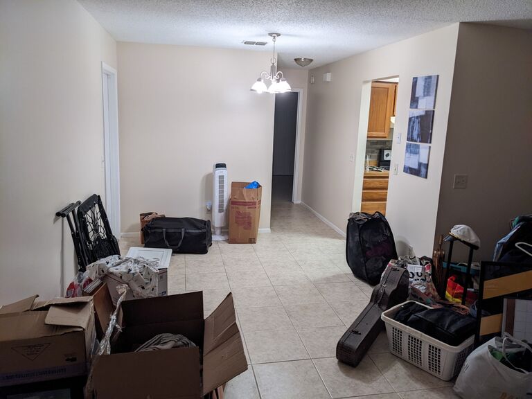 Moving into our first home together!