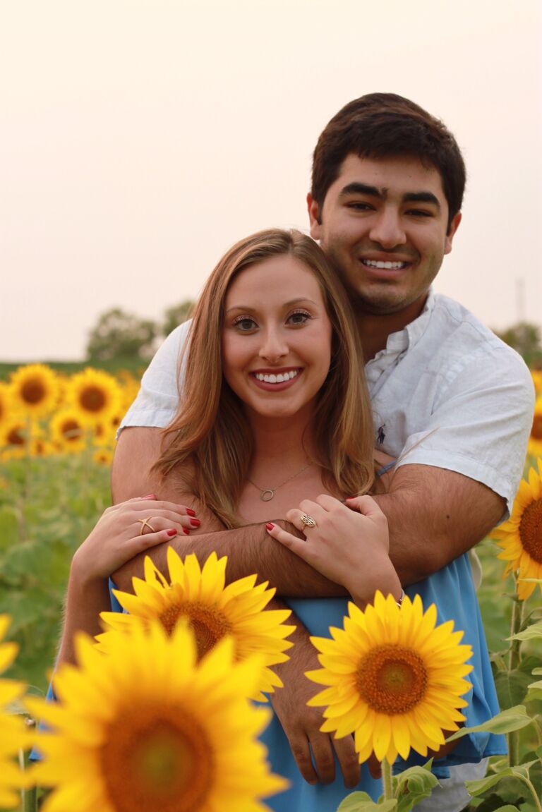 We had been friends since freshman year of college and began dating in January of 2017!