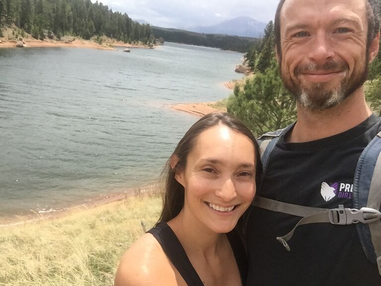 First in person date, when Seth still needed some convincing that Tessa was adventurous, despite the fact that she agreed to hike his entire Pike Peak Ultra Marathon Course with him for their date.  Luckily that did not happen due to wild weather and they instead hiked in the area and nearly got trapped in the park and had to run half the trail to catch the ranger just in time!