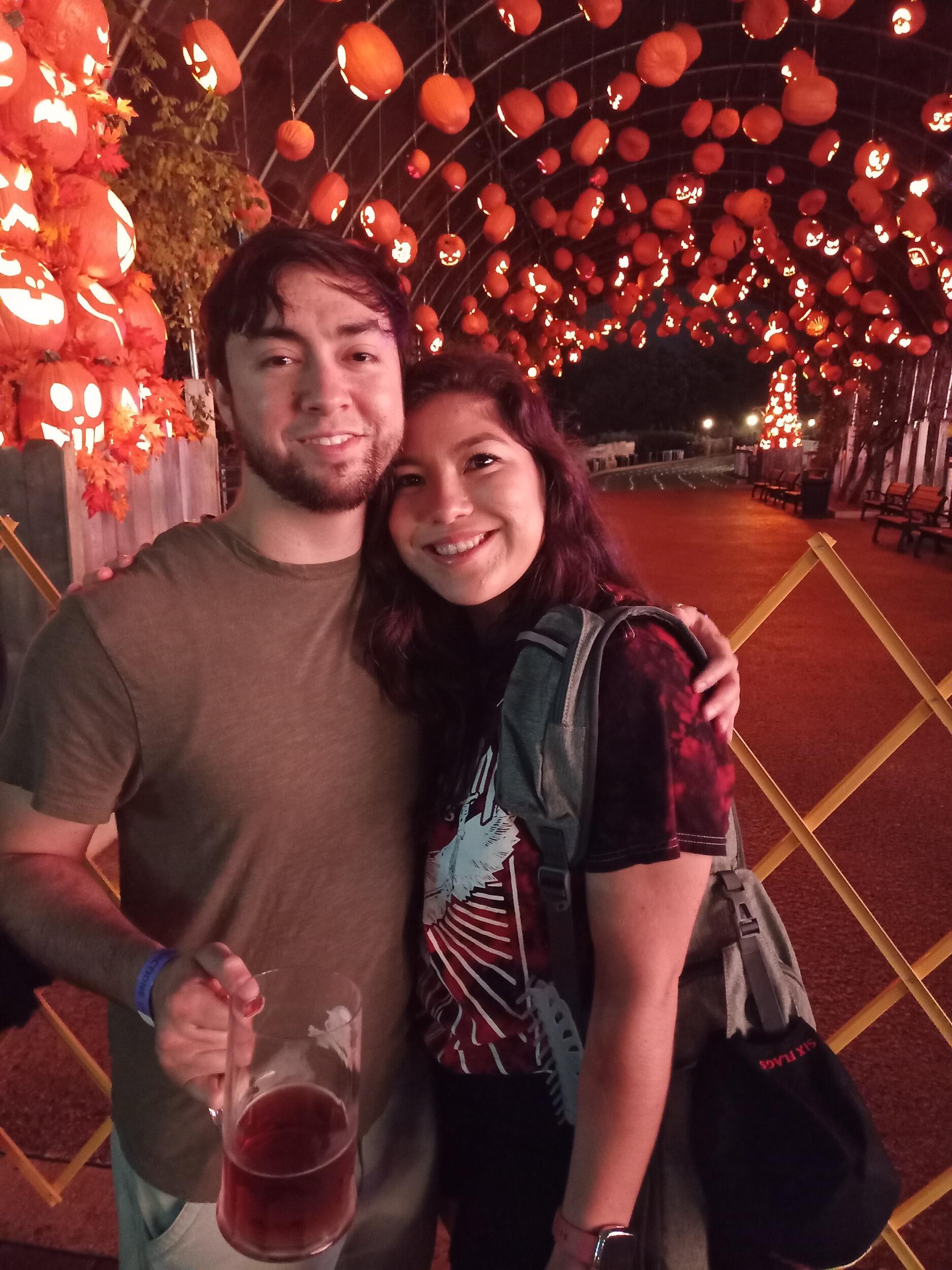 Fright Fest at Six Flags Fiesta Texas! One of our favorites things to do in Fall!