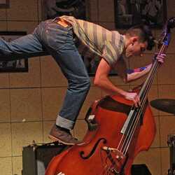 Adam Egizi Duo | Standing on Upright Bass & Drums, profile image