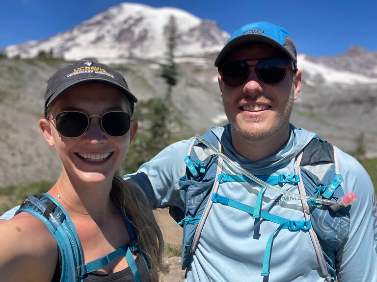 Hiking around Mount Rainier