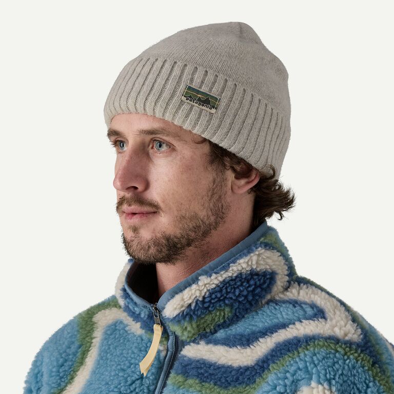Recycled wool beanie anniversary gift