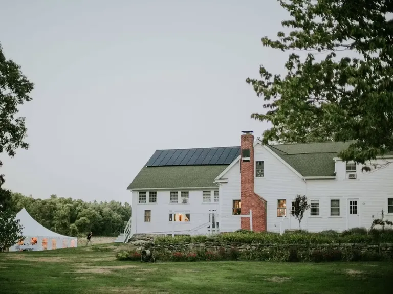 The Farmstead fall wedding venue in Harvard, Massachusetts