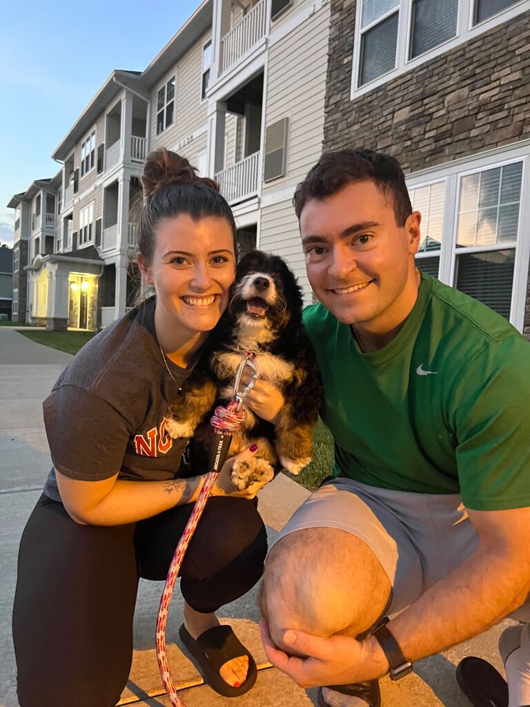 The day they brought Sadie home
