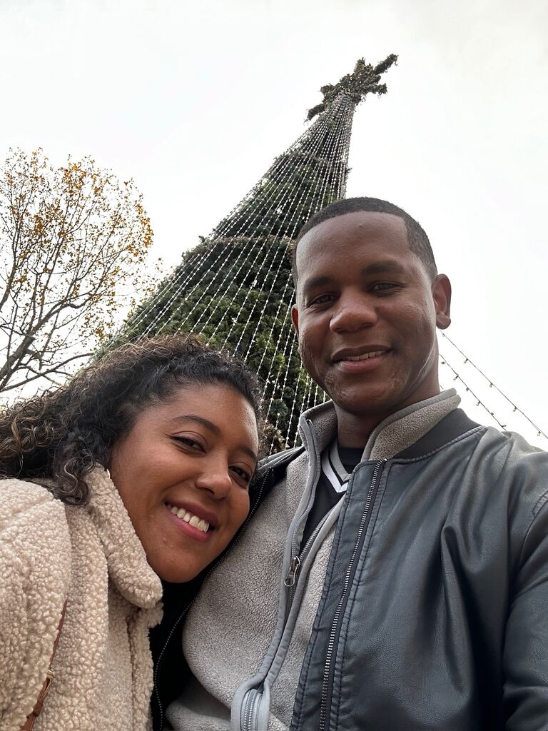 A day of Thanksgiving followed by a day in Christmas Town at Busch Gardens