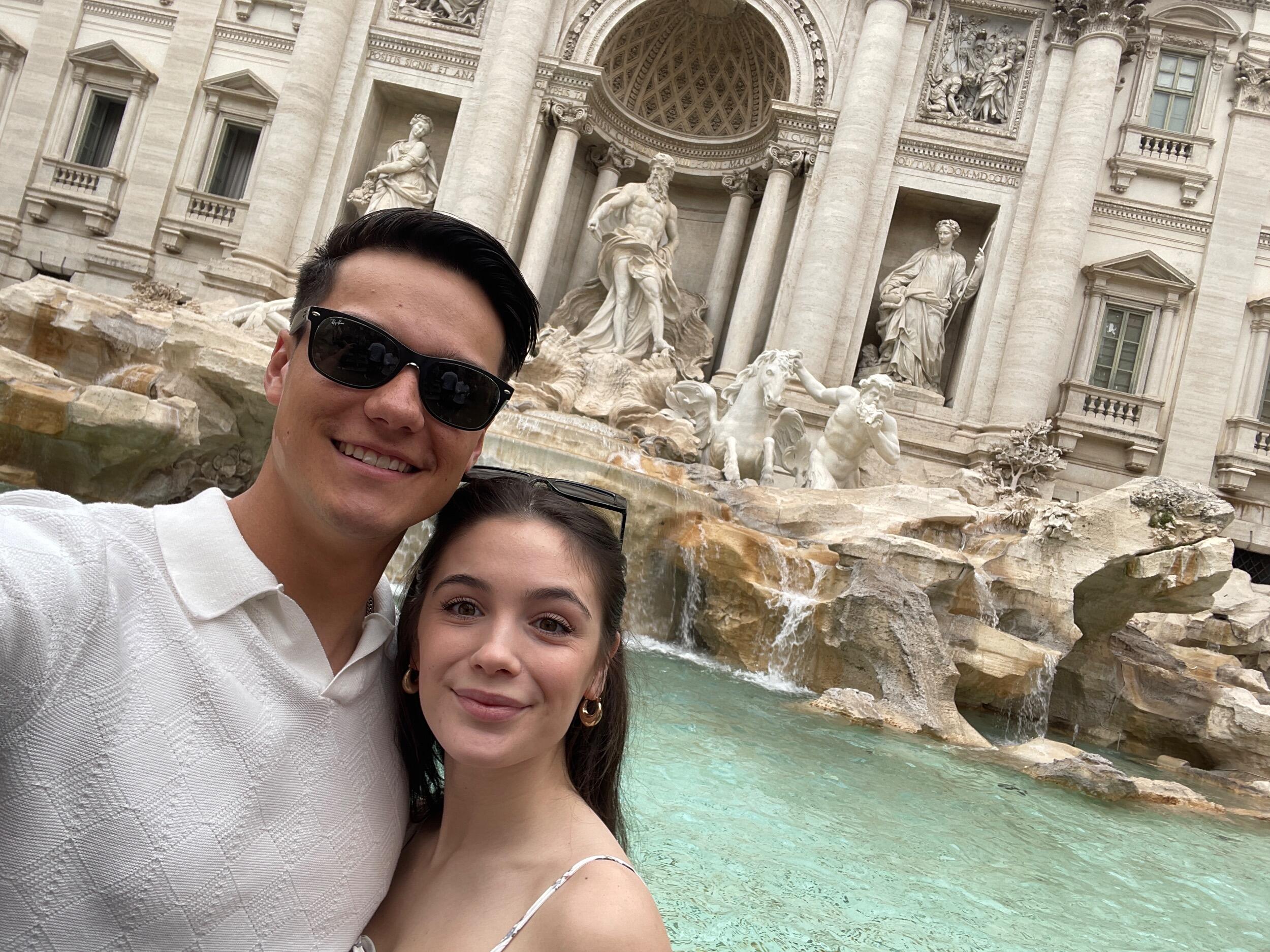 Rome, Italy-
Evan's most desired destination. Learned how to make authentic homemade Italian pasta. And then proceeded to eat a bunch more pasta. Also spent 25 Euros on Gelato at the Pantheon.