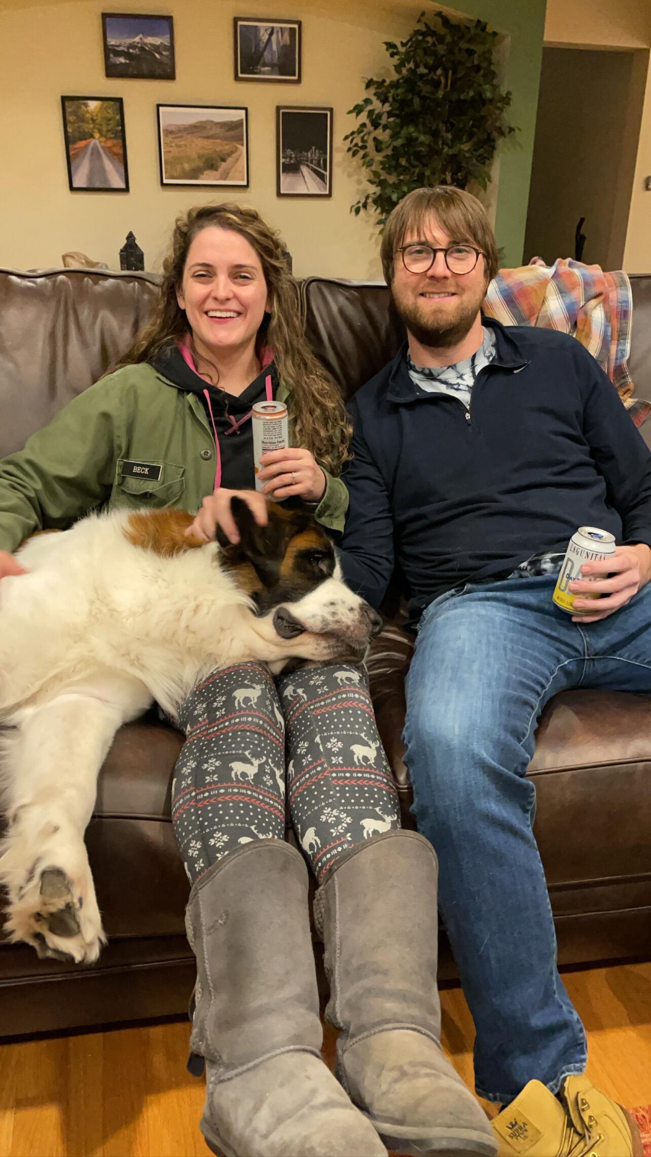 At Kyle Weck's house getting some quality Baker time. 