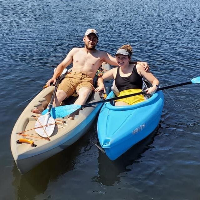 One of many outdoor adventures together