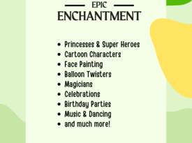 Epic Enchantment - Costumed Character - Raleigh, NC - Hero Gallery 1