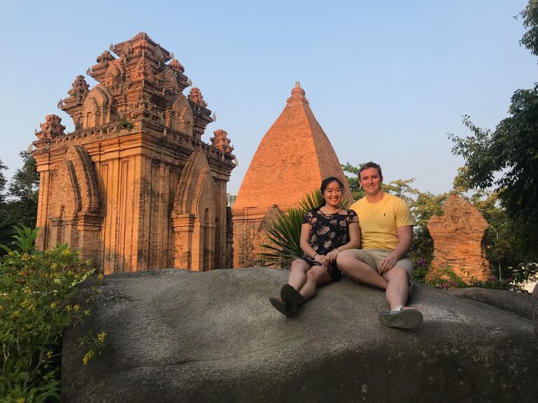 We visited Vietnam, where Alex got to meet Nancy's extended family, eat bahn mi for breakfast everyday, and experience the rich culture.