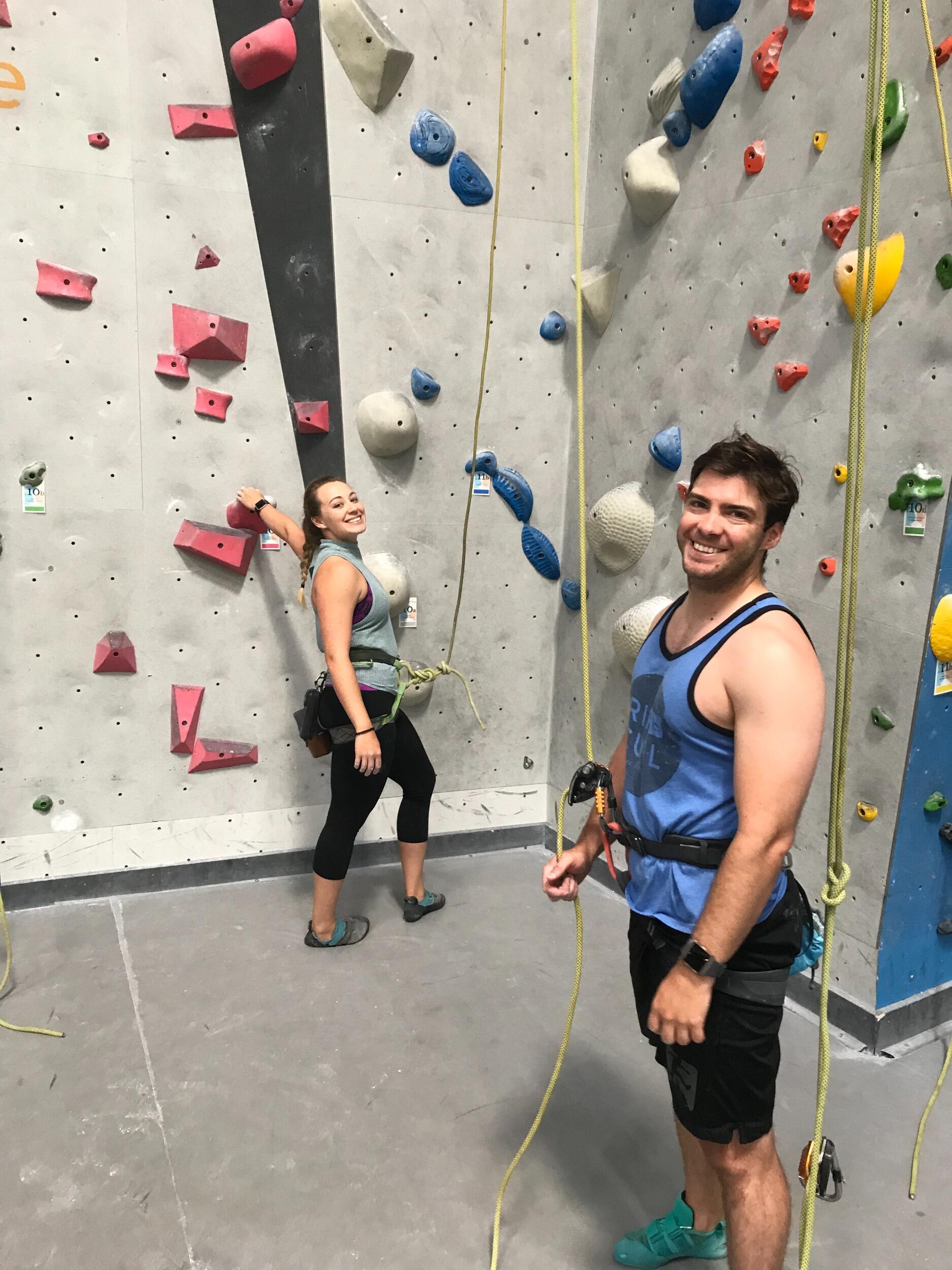 Our second home, Sender One Climbing Gym!