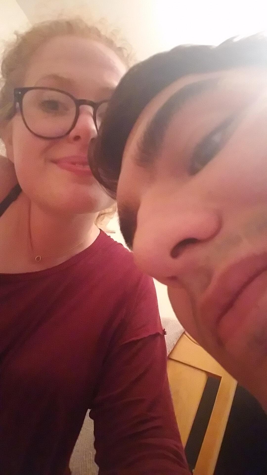 First time meeting my family. We played Cards against humanity the whole night. Robert LOVED it.