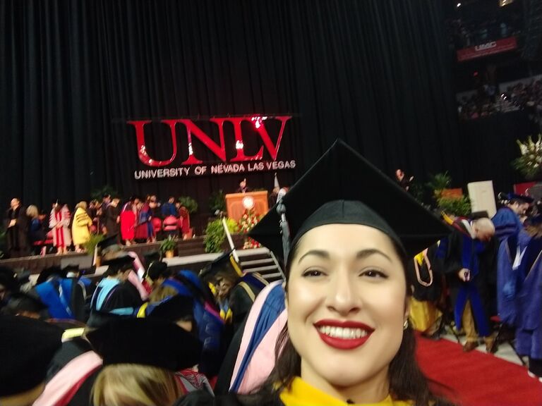 Natalie achieves her MS - Kinesiology!