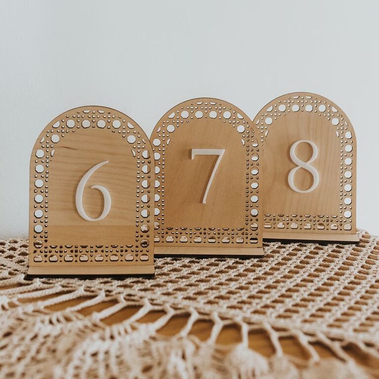 31 Wedding Table Number Ideas for Cute but Efficient Details