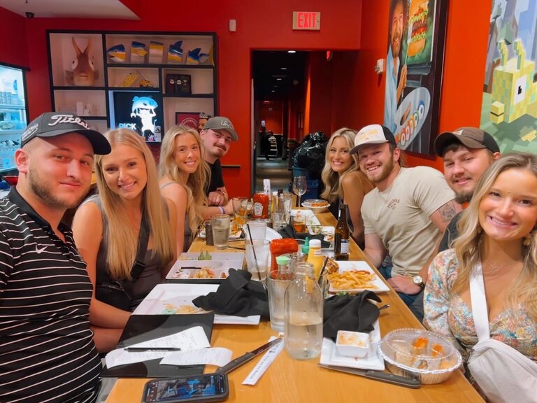 Our first trip out of town with friends - Charlotte, NC! (Fun fact, it rained the entire time)