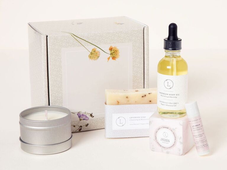 Lavender pampering spa kit mother-in-law gift