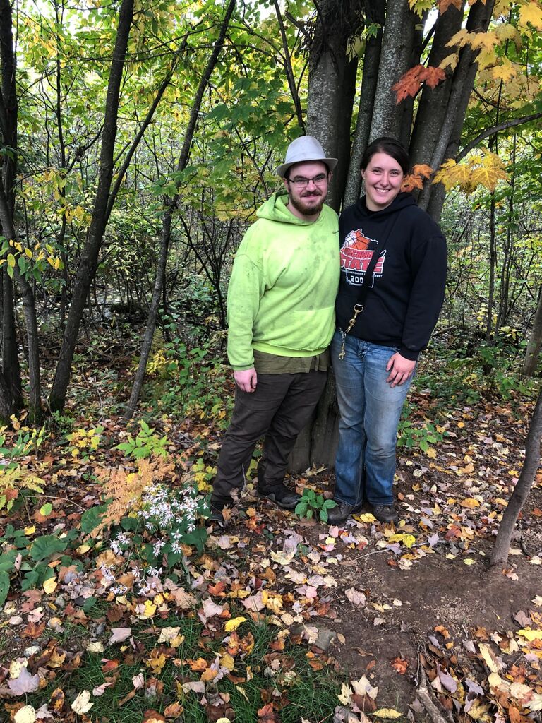 Bear hunting the next day after the wedding reception