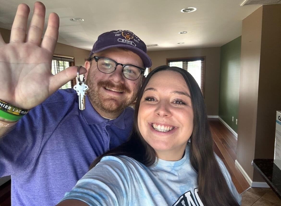 Moved into our first house!