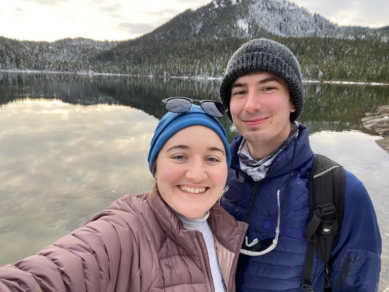 After 8 grueling months of long distance, Brendan moved back to Victoria and he and Jaeden settled into their first apartment together. They enjoyed Island living, Westcoast style, by backpacking, hiking, and adventuring outdoors with family and friends! 