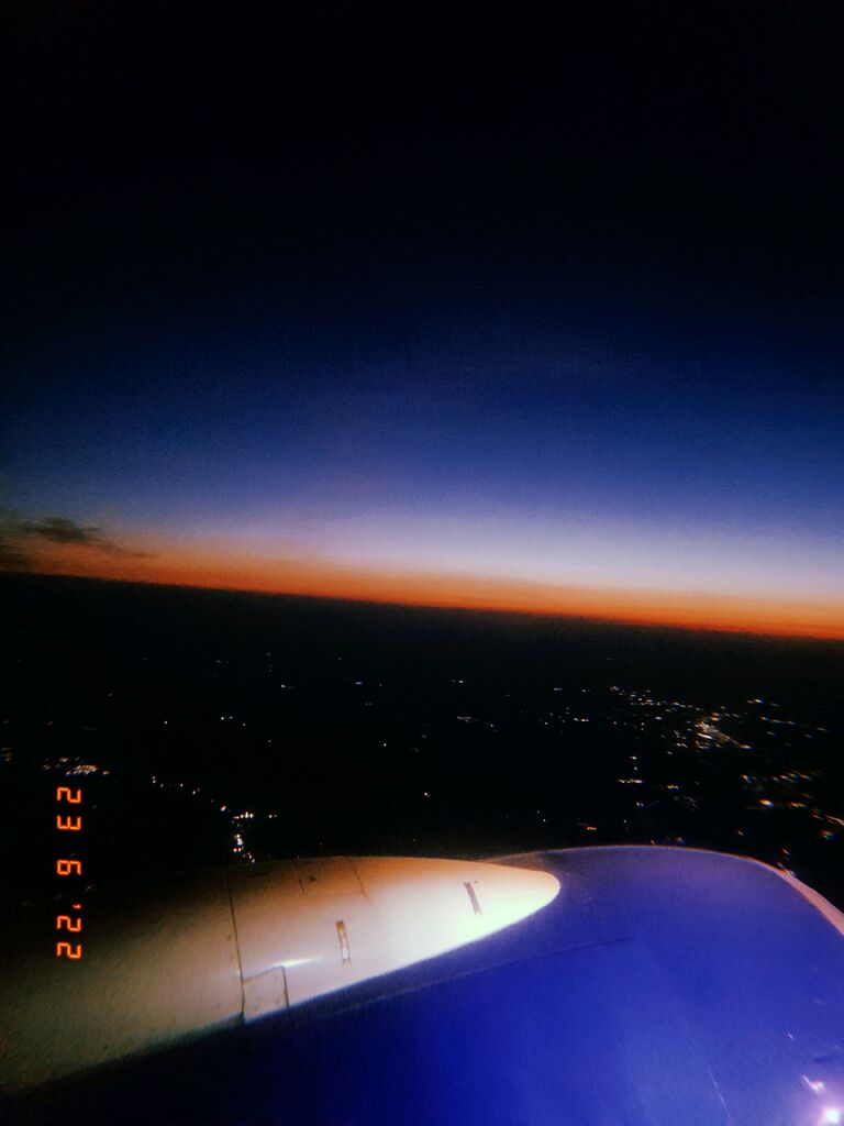 Flying back to the States!! Michaela had been counting down the days to see Colby  and was trusting in God that what Colby and her had was real!