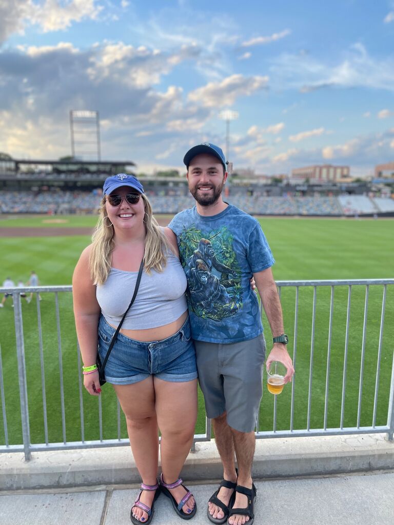 Saint Paul Saints baseball games became a fast favorite activity for Zoë and Max