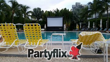 Partyflix - Outdoor Movie Screen Rental - Miami, FL - Hero Main