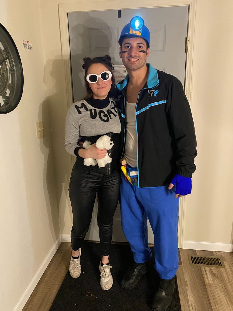 Can you guess who we dressed up as? 