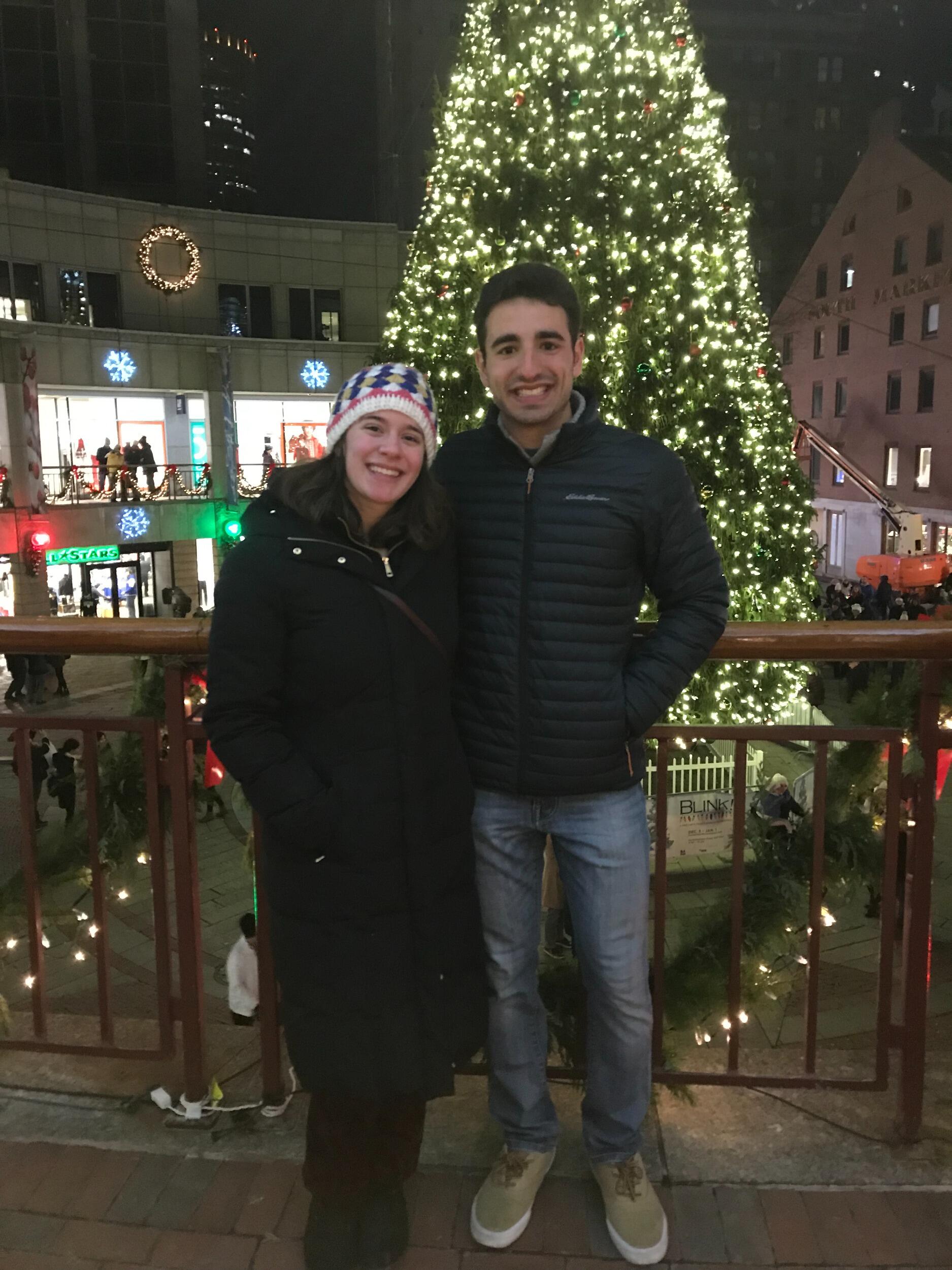 After four looonnngg years of friendship, we went on our first official date in the North End of Boston.