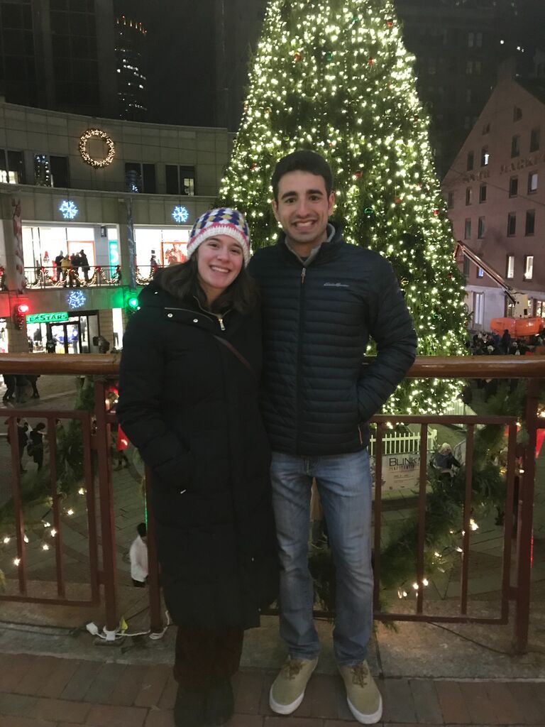After four looonnngg years of friendship, we went on our first official date in the North End of Boston.