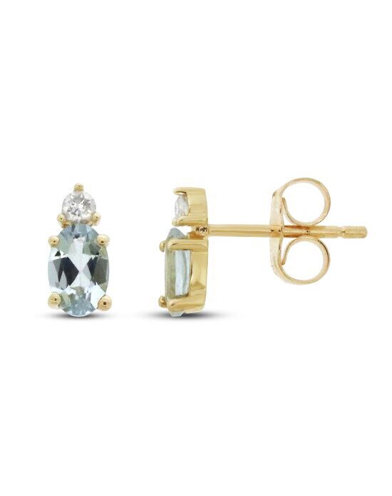 Kay jewelers deals gold diamond earrings