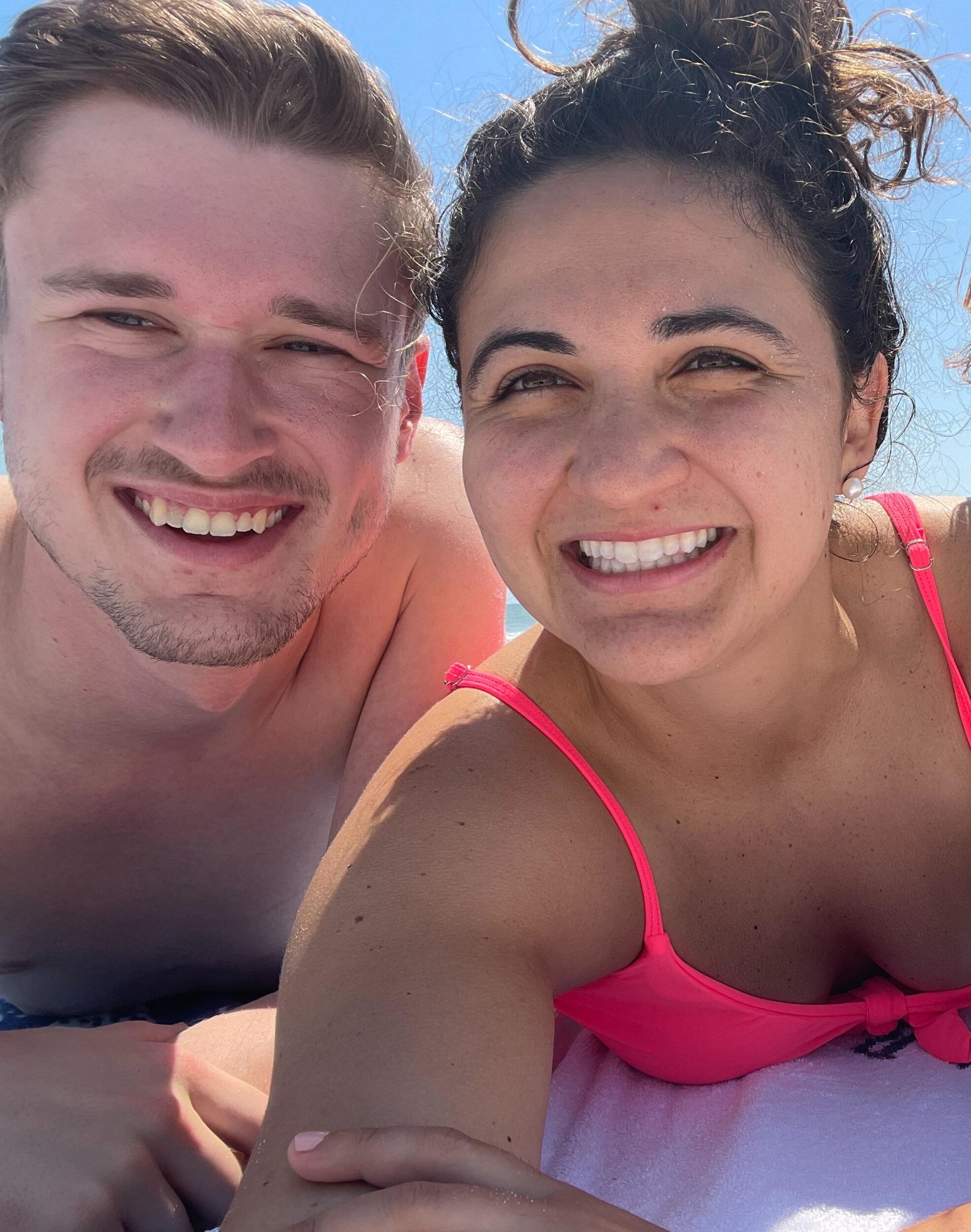 Nick's first time in Florida! Publix subs and beach all day: God's country