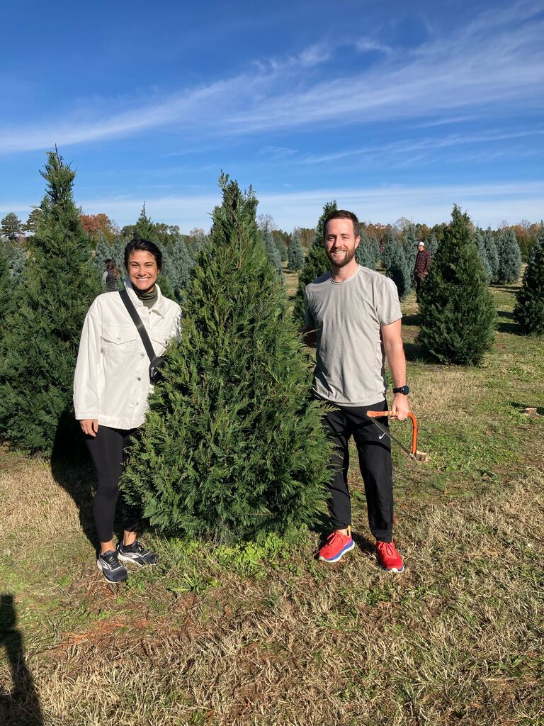 We go on our annual Christmas tree cutting trip!