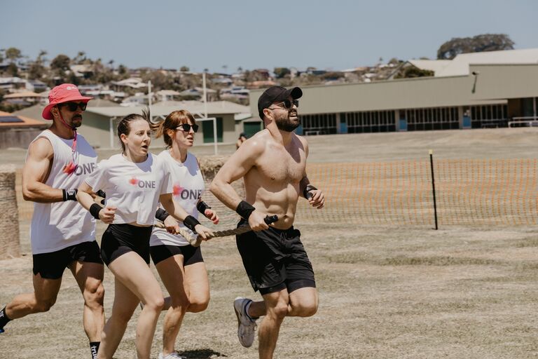 Crossfit comp with friends