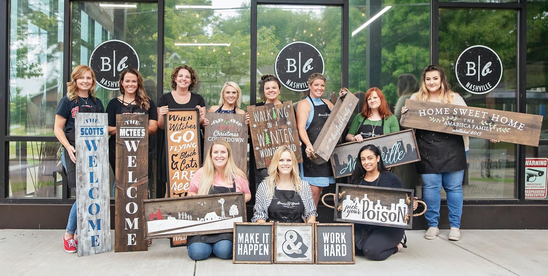 Board & Brush Nashville Rehearsal Dinners, Bridal Showers & Parties The Knot