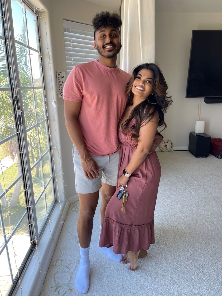 On July 8th 2022 Alan flew all the way from Tennessee to California to finally meet Neeli for the first time. 
From the very beginning, their relationship was built on faith, love, and a whole lot of FaceTime. 