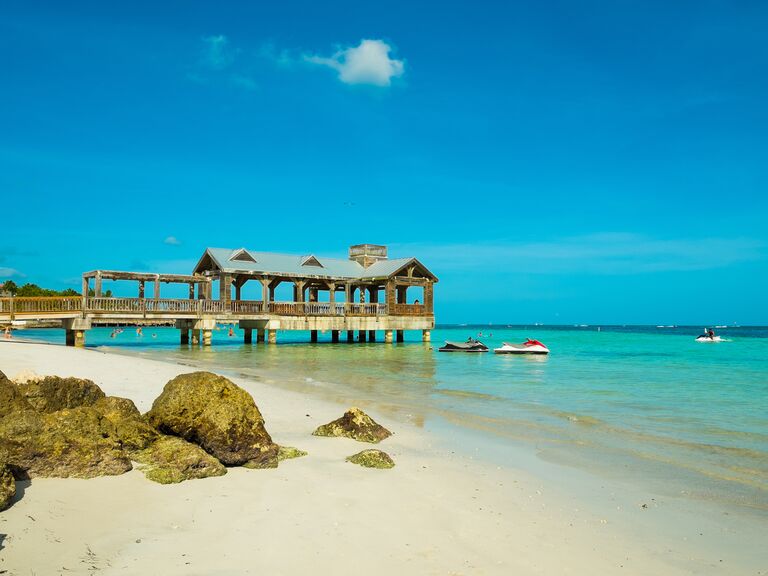 Florida Keys beach honeymoon 
