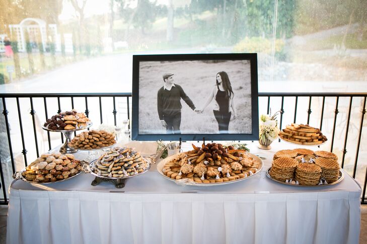 Italian Wedding Cookie Bar And Dessert Table