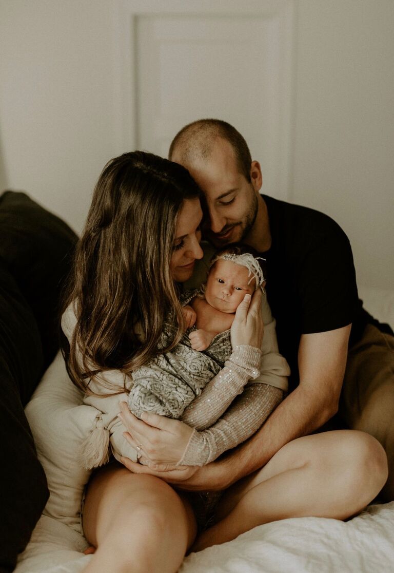 Our first family photo.