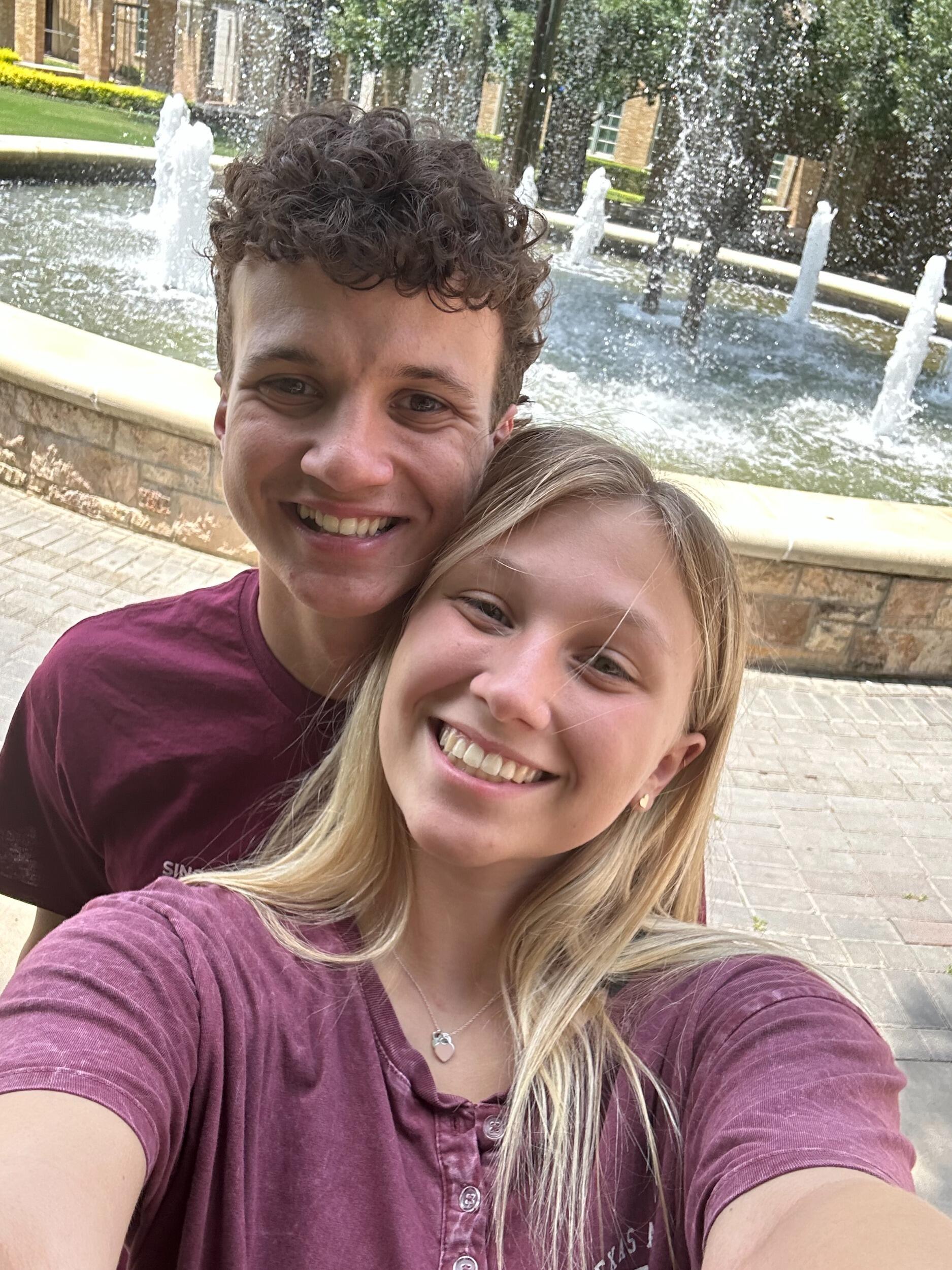 Emma worked at Pine Cove the summer after they met and Jack worked in Frisco. They kept in touch through letters and occasional weekend visits!