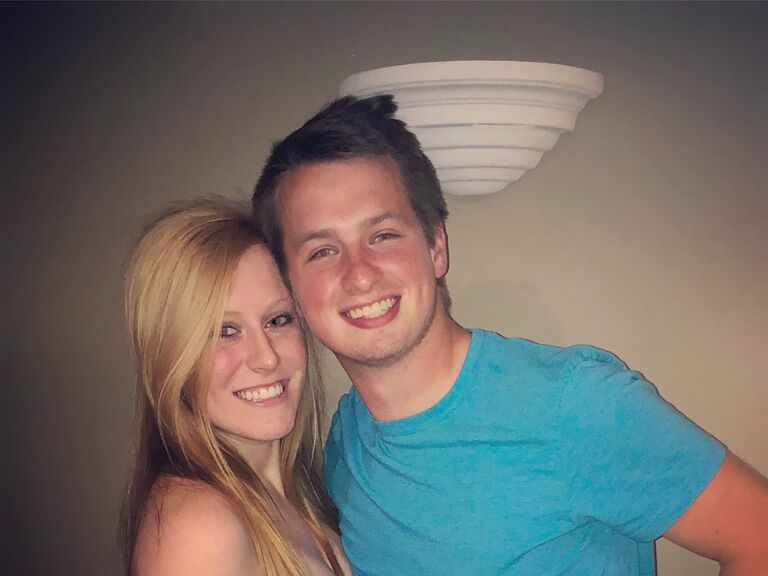 We met through mutual friends during our Freshman year of college! 5 months after meeting, we began dating on 1/19/2018!
