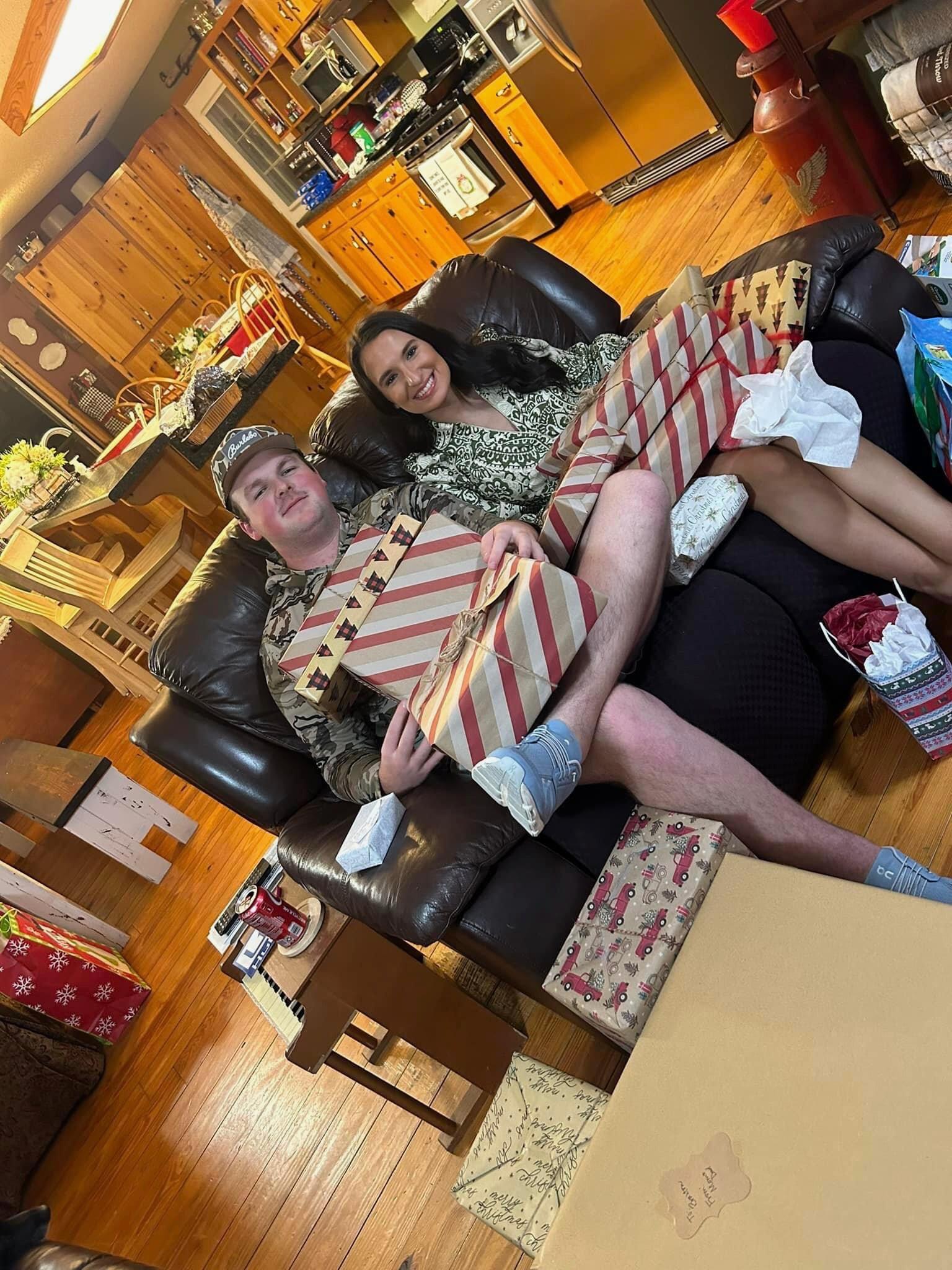 We were showered with love on our first Christmas!