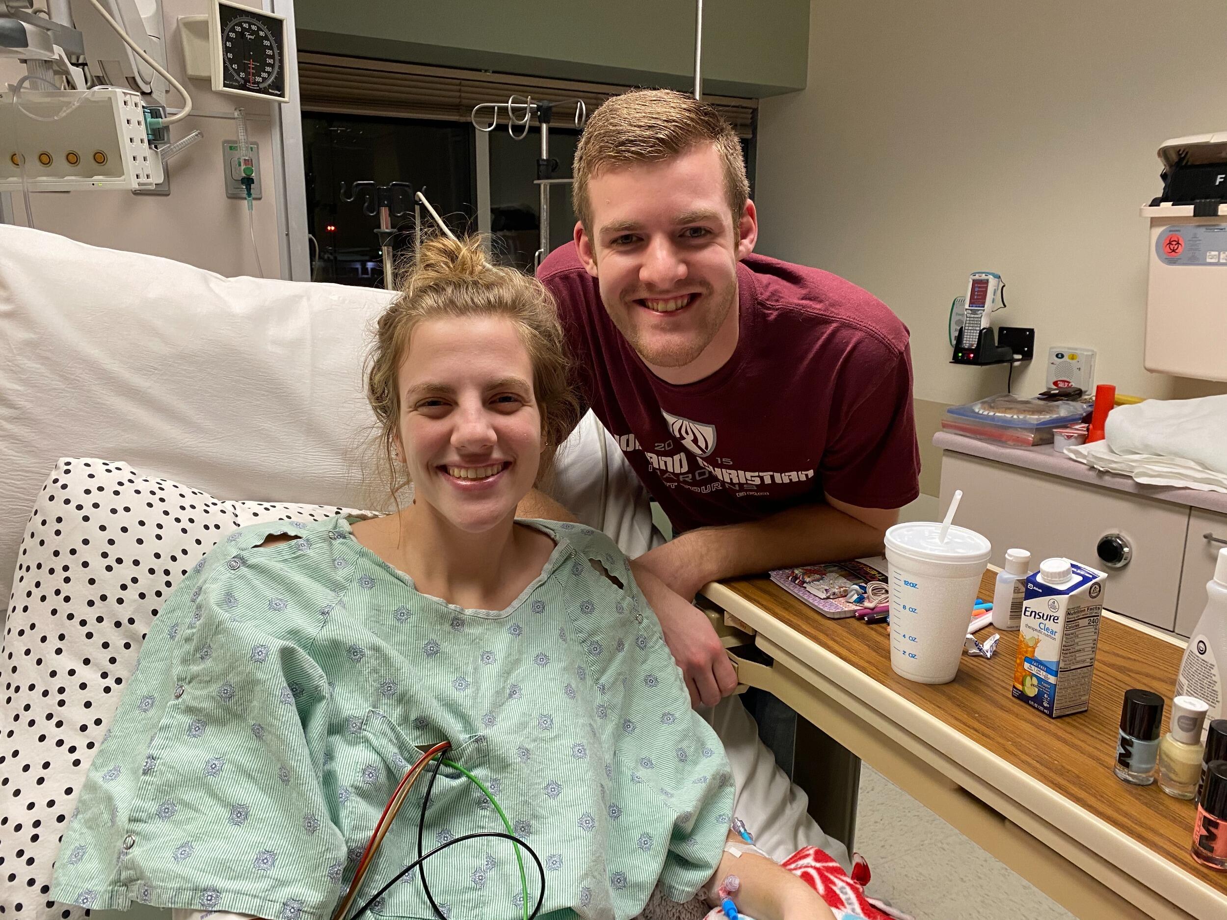 On February 22, 2020 Mariah suffered an aortic dissection that resulted in a 2 week ICU stay in Chicago right before COVID hit. Clay didn't leave the hospital other than to shower and take quick naps. Something in our relationship changed during that hospital stay. It brought us together in ways no other experience could. We were an inseparable team.
